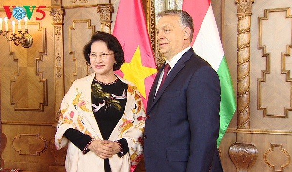 Нгуен Тхи Ким Нган завершила официальный визит в Венгрию - ảnh 1